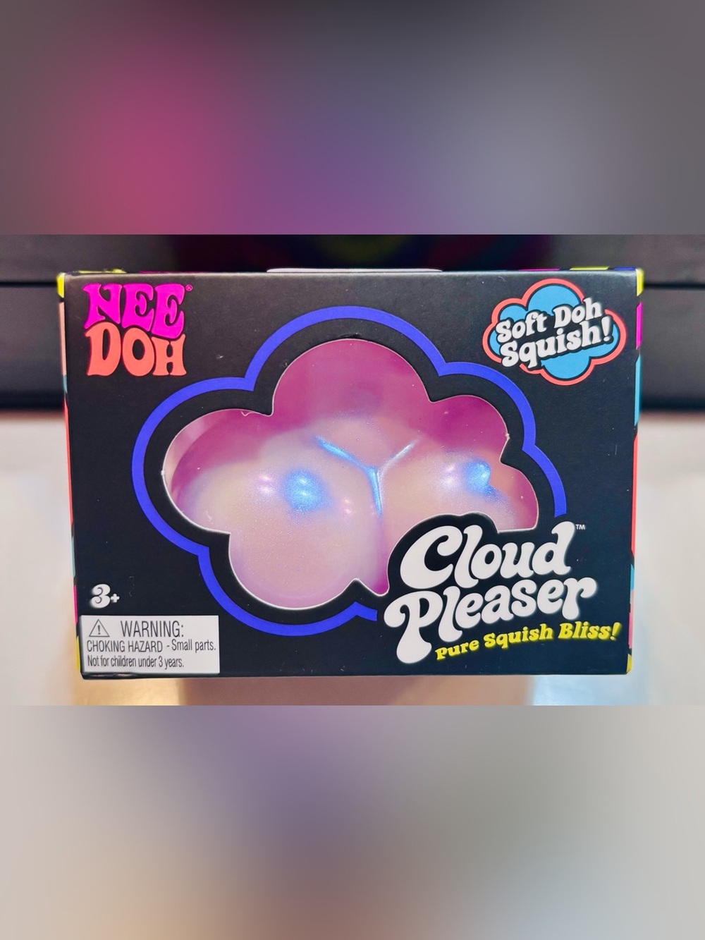 Needoh Cloud Pleaser Schylling Squishy Toy Nee Doh HTF